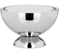 Refroidisseur à bouteilles en acier inoxydable, 32 cm - grand récipient en acier inoxydable avec base. Ce refroidisseur à double paroi est idéal pour refroidir les bouteilles de vin, de champagne, de 
