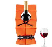 Refroidisseur à vin isolé, sac à vin isolé | Carrier de bouteille de à thème nautique - Support de boissons légères, fournitures d'alcool à un compartiment unique pour les fêtes en plein air