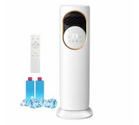Refroidisseur d'Air, 4L Climatiseur Mobile sans Évacuation avec Chauffage et Refroidissement, Oscillation 180°, 3 Vitesses et Télécommande Climatiseur Mobile Silencieux pour Bureau et Chambre
