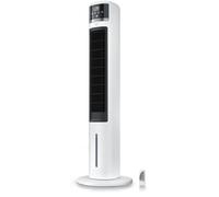 Refroidisseur d'air Brandson NTV Sieger 2026 avec refroidissement par eau et télécommande, refroidisseur par évaporation, ventilateur colonne, réservoir d'eau de 3,2 L, 9 vitesses, oscillation