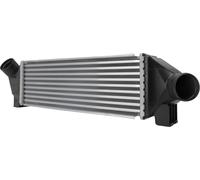 Refroidisseur d'air de suralimentation, ailettes de refroidissement soudées, aluminium, 400 x 133 mm, HELLA, pour FORD TRANSIT, entre autres