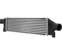 Refroidisseur d'air de suralimentation, ailettes de refroidissement soudées, aluminium, 400 x 133 mm, HELLA, pour FORD TRANSIT, entre autres