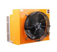 Refroidisseur d'air hydraulique AC DC, grue montée sur camion, réservoir de carburant modifié, radiateur d'huile refroidi par Air AH1470T-CA Fonctionnement stable