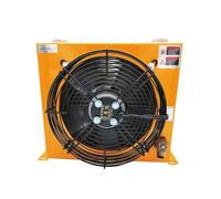 Refroidisseur D'air Hydraulique AH1012T-CA, 100l/min, Radiateur D'huile Refroidi À L'air, Ventilateur De Dissipation Thermique AC/DC For Pelle Absorption efficace des chocs(DC24V)