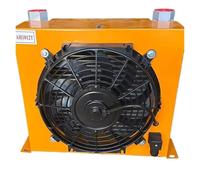 Refroidisseur d'air hydraulique AH1012T, plaque de radiateur d'huile, fil, refroidisseur d'huile hydraulique en aluminium, 100l/min, à faible bruit Absorption efficace des chocs(380V)