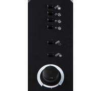 Refroidisseur d'air mobile DOMO, 67 cm, 70 W, Réservoir 4L, Noir et blanc