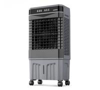 Refroidisseur d'air par évaporation avec Grand réservoir d'eau, Ventilateur Mobile à 3 Vitesses avec minuterie 12 Heures, télécommande, Refroidissement Portable pour Atelier de Bureau à