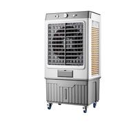 Refroidisseur d'air par évaporation avec Oscillation Automatique - Ventilateur AC Mobile avec télécommande, 3 Vitesses de Ventilateur, minuterie de 12 Heures - Parfait pour la Chambre, Le Salon,