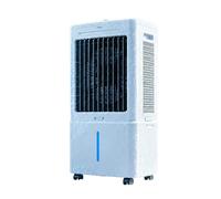 Refroidisseur d'air par évaporation avec réservoir d'eau amovible de 25 L, ventilateur portable à 3 vitesses et 3 modes, minuterie de 12 heures, oscillation large, télécommande, refroidisseur
