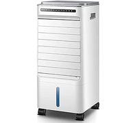 Refroidisseur d'air par évaporation pour Bureau à Domicile, climatiseur Mobile Compact avec humidification, Ventilateur de Refroidissement économe en énergie pour dortoirs Petits espaces