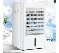 Refroidisseur d'air par évaporation, Ventilateur Personnel 4 en 1 avec réservoir d'eau de 4 L, télécommande et 4 Blocs réfrigérants pour Une Utilisation intérieure (Chambre, Bureau, Voiture,