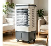 Refroidisseur d'air Portable 4en1, Climatisation Mobile sans Tuyau d'échappement avec réservoir 20L, télécommande Piles Glaces, pivotant à 120° pour Garage, terrasse, Bureau à Domicile
