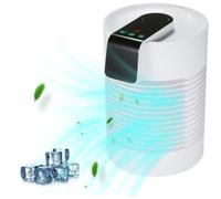 Refroidisseur d'air portable et humidificateur à ultrasons Touch Control Mini climatiseur Humidificateur de table p
