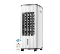 Refroidisseur d'air pour Bureau à Domicile Refroidisseur d'air Portable 7L, climatiseur Portable 10 000 BTU, 3 Vitesses de Ventilateur, 3 Vitesses de Ventilateur, minuterie de 24 Heures,
