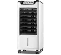 Refroidisseur d'air pour Bureau à Domicile Refroidisseurs d'air Climatiseur Portable avec télécommande Circulateur d'air Compact Espace Mobile Refroidisseurs par évaporation Super