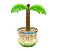 Refroidisseur de Boissons Flottant PVC EcoGleam - Seau à Glace de Grande | Coffre à glace flottant en PVC, grande capacité, thème Tropical, fournitures de fête sur la plage