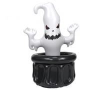 Refroidisseur de Boissons Gonflable Halloween Refroidisseur Gonflable Design fantôme et Blanc