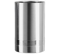 Refroidisseur de bouteilles en acier inoxydable Ibenzoa® – double paroi isolante, élégant refroidisseur pour vins et champagnes, adapté aux bouteilles d'un diamètre maximal de 11 cm, antidérapant et r
