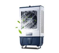 Refroidisseur de Marais, Refroidisseur d'air par évaporation avec Remplissage Automatique continu, roulettes à défilement, Refroidisseur par évaporation pour Usage Commercial, Industriel, Garage,