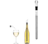 Refroidisseur de vin en acier inoxydable - Distributeur de vin - Refroidisseur de bouteilles de vin - Sûr et comestible - Bouteilles de vin de toutes tailles - Coffret cadeau pour le vin
