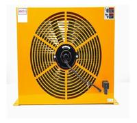 Refroidisseur d'huile hydraulique AH1417T 150 l/min 130 W, échangeur de chaleur, ventilateur de radiateur d'huile for système hydraulique Haut débit(12V)