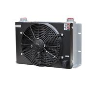 Refroidisseur d'huile hydraulique AH1470TB-CA 200 l/min, radiateur refroidi par air, échangeur de chaleur à huile Haut débit(DC12V G)