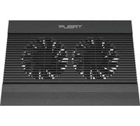 Refroidisseur d'ordinateur portable avec ventilateur puissant et hub USB pour ordinateurs portables de 12 à 17 pouces