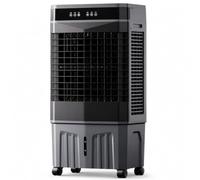Refroidisseur évaporatif portable 5 tailles 80-120cm, ventilateur rafraîchissant réservoir 65L 3 vitesses silencieux à roulettes, pour maison local commercial 30-70 m² H-90cm