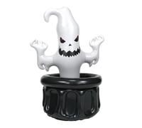 Refroidisseur Gonflable, Avec Récipient À Boisson Étanche Au Design Fantôme, 19,69 X 19,69 X 27,56 Pouces, Décorations Gonflables D'Halloween, Refroidisseur De Boisson, Accessoire De Fête Robuste Et É
