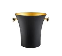 Refroidisseur isolé de vin de Champagne de seau à Seau à glace Party 5L for cubes, seaux en acier inoxydable, idéal for la bière, le champagne et vin, plateau for les fêtes pique-niques