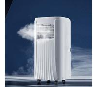 Refroidisseur par évaporation portable avec déshumidificateur et ventilateur, rafraîchit les pièces jusqu'à 30 m², télécommande, minuterie 24h, unité AC sans fenêtre