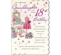 Regal Publishing Carte d'anniversaire 18 ans pour petite-fille - 22,9 x 15,2 cm
