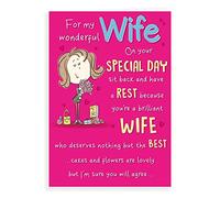 Regal Publishing Carte d'anniversaire humoristique pour femme 22,9 x 15,2 cm