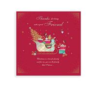 Regal Publishing Carte de Noël classique Friend - 223 mm