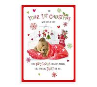 Regal Publishing Carte de Noël pour 1er Noël 22,9 x 15,2 cm