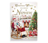 Regal Publishing Regal Publishing C85436 Carte de Noël traditionnelle pour neveu 22,9 x 15,2 cm