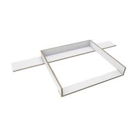 regalik Plan à Langer avec Plateau pour Hemnes d'IKEA, Contreplaqué | Amovible, plan à langer en contreplaqué avec plateau, façades droites