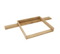 regalik Plan à Langer avec Plateau pour Hemnes d'IKEA, Table à Langer pour Commode 50x160 cm, Plan à Langer avec Façades droits, Oak