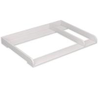 regalik Plan à langer avec séparation pour IKEA HEMNES, rehausse de commode à langer avec compartiment de séparation, profondeur 50 cm, pour table à langer ou commode à langer, blanc, 108 × 78 cm