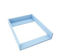 regalik Plan à Langer pour Koppang d'IKEA, Extension pour Commode de 46 cm, Amovible, Plan à Langer avec Façades Droites, Bleu, 72 cm x 54 cm