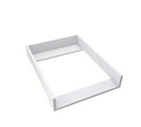 regalik Plan à Langer pour Kullen d'IKEA, Extension pour Commode de 40 cm, Amovible, Plan à Langer avec Façades Droites, Blanc, 72 cm x 54 cm