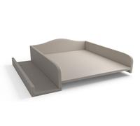 regalik Plan à langer pour machine à laver - Table à langer 60x70 cm - Plateau en bois stratifié - Cachemire - Plan à langer sûr et peu encombrant