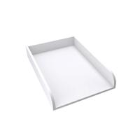 regalik Plan à Langer Universal, Extension pour Commode de Largeur Variable, Amovible, Plan à Langer avec Façades Arrondies, blanc