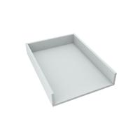regalik Plan à Langer Universal, Extension pour Commode de Largeur Variable, Amovible, Plan à Langer avec Façades Droits, Gris cendré