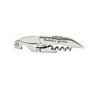 regalo grabado Tire-bouchon professionnel personnalisé en acier inoxydable | Gravure laser indélébile | Idéal pour sommeliers, mariages, anniversaires | Unités (1)