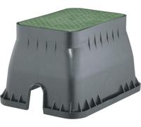 Regard rectangulaire d'arrosage enterré 4 voies