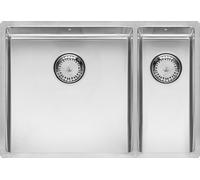 Reginox Evier, acier inoxydable Evier de cuisine New York 40x40+18x40 cm R27813