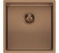 REGINOX évier MIAMI 40 x 40 en couleur COPPER / revêtement PVD / évier