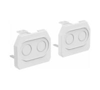 regiolux regiolux Accessoires de protection extrémité SDTES IP54/64 paire blanc trafic RAL 9016 Quantité:1
