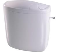 Regiplast Réservoir attenant Registar 2150 – Double débit 3/6 L – Blanc